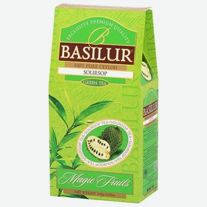 Чай зеленый Basilur Волшебные фрукты Саусеп 100 г