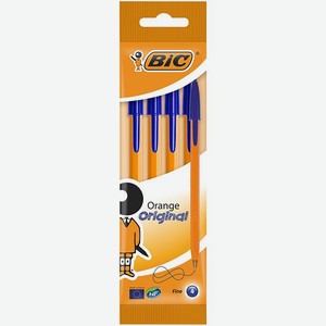 Ручка шариковая BIC Orange Original Fine синий 4 шт