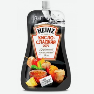 Соус Heinz 200г д/п кисло-сладкий д/п
