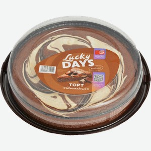Торт Lucky Days шоколадный бисквит 400г