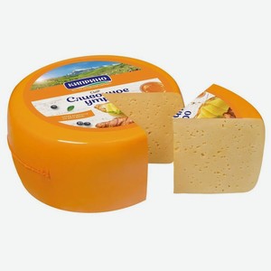 Сыр <Сливочное утро> полутвердый ж50% Киприно 1кг