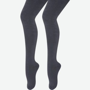Колготки теплые для девочки Para Socks р.122-128 ц.т.серый арт.K4D12