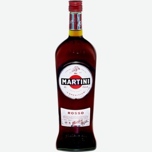 Напиток ароматизированный MARTINI Rosso виноградосодерж. из виноградного сырья кр. cл., Италия, 1 L