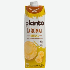 Напиток банановый Planto с соей 0,7% 1л