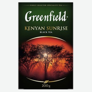 Чай Greenfield Kenyan Sunrise чёрный, 200г