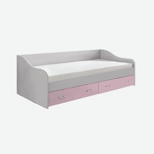 Кровать Вега FASHION-1 белый / розовый