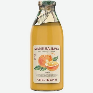 Сок Мамина дача апельсиновый 750мл