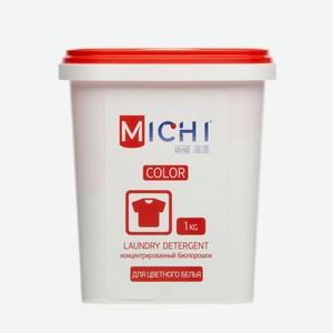 Стиральный порошок Michi д/цветного бесфосфатный концентрат 1кг