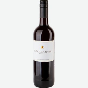 Вино APOLLONIA Pays d Oc Лангедок IGP кр. п/сл., Франция, 0.75 L