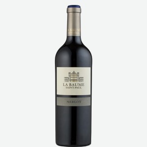 Вино LA BAUME SAINT-PAUL Мерло Пэй Д ОК IGP кр. сух., Франция, 0.75 L