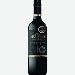 Вино Брамини Бобаль Каберне-совиньон Красное Сухое 12,5% 0,75л