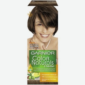 Крем-краска для волос Garnier Color Naturals Creme с 3 маслами 6 Лесной орех, 110мл