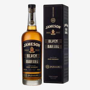 Виски Jameson Black Barrel в подарочной упаковке, 0.7л Ирландия