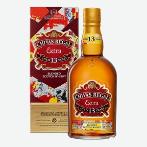 Виски Chivas Regal Extra 13 лет в подарочной упаковке, 0.7л Великобритания
