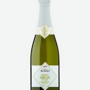 Вино безалкогольное Vina Albali Sparkling игристое белое сухое Испания 750 мл