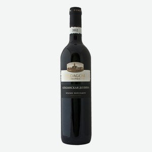 Вино Badagoni Алазанская долина кр. п-сл. 12% Грузия 0,75л