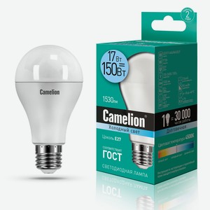 Лампа эл светодиодная Camelion LED17-A65/845/E27 17Вт 220В