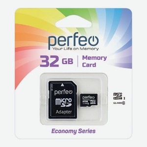 Карта памяти Perfeo microsd 32GB High-Capacity (Class 10) ES