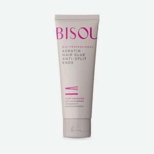 Клей - сыворотка для секущихся кончиков волос Bisou Bio-professional   Keratin hair glue anti-split ends   100мл