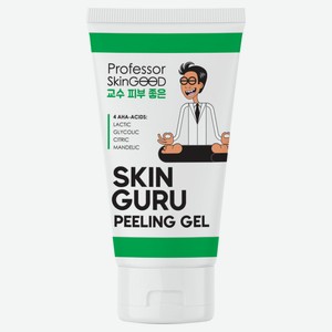 Пилинг скатка для лица Professor SkinGOOD skin guru peeling gel с aha-кислотами, 45 мл