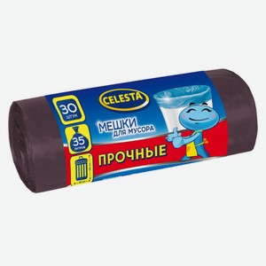 Мешки для мусора Celesta, 35 л, 30 шт., 100 г