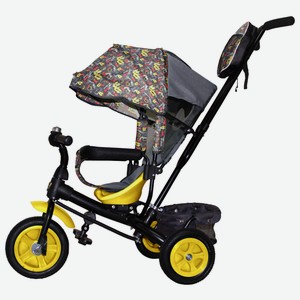 Велосипед детский трехколесный Galaxy «Vivat 1. Стрелки», желтый