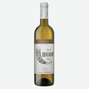 Вино ординарное Псоу ординарное белое полусладкое, 11%, 0,75 л.