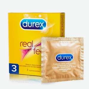 Презервативы DUREX Reel Feel №3