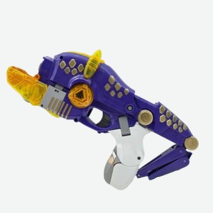 Бластер трансформер Kaili «Трицерапторс» с мягкими пулями 20 штук, фиолетовый