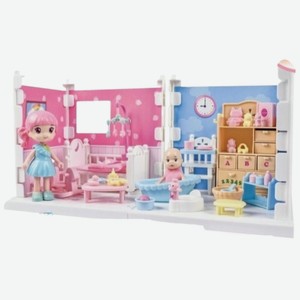 Игровой набор с 2 куколками Mayila «Детская комната» со светом и звуком