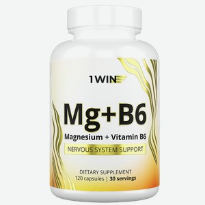 Комплекс витаминный 1ВИН магний в6 Винлаб Нутришин п/у, 120 шт
