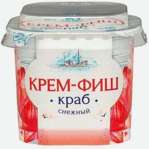Паста Европром Крем-фиш Снежный краб из крабового мяса пастеризованная, 150 г