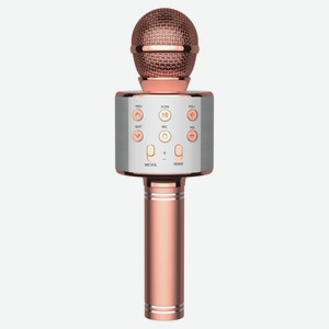 Микрофон Mobility для караоке розовый