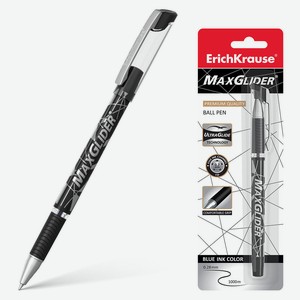 Ручка шариковая ErichKrause MaxGlider Ultra Glide Technology черная
