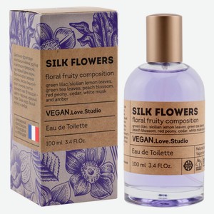 Туалетная вода женская Vinci Vegan Love Studio Silk Flovers, 100 мл