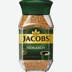 Кофе растворимый Jacobs Monarch Original сублимированный, 270 г, стеклянная банка