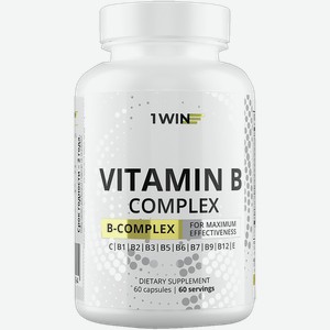 Комплекс витаминный 1ВИН группа В Винлаб Нутришин п/у, 60 шт