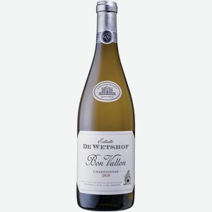 Вино De Wetshof Bon Vallon Chardonnay 13%, 750мл