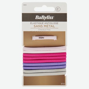 Резинки для волос BaByliss, 10 шт