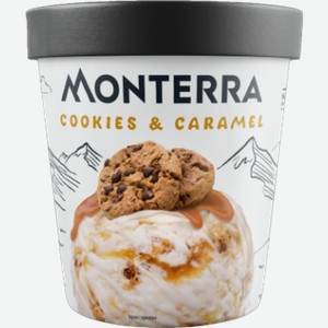 Мороженое Monterra Cookies & Caramel