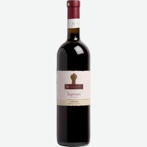 Вино Marani Saperavi красное сухое 13,5 % алк., Грузия, 0,75 л