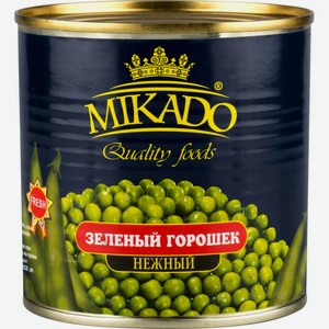 Горошек зелёный Mikado нежный, 425 г