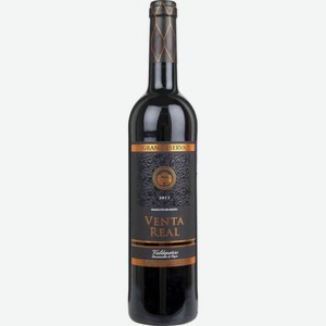 Вино Venta Real Гран Резерва красное сухое 13 % алк., Испания, 0,75 л
