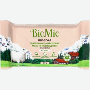 Мыло хозяйственное Biomio Bio-Soap экологическое без запаха пятновыводитель 200г
