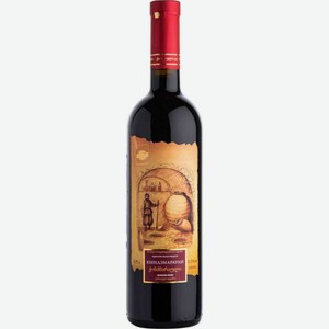 Вино Глобус Киндзмараули красное полусладкое 11,5 % алк., Грузия, 0,75 л