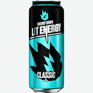 Напиток энергетический Lit Energy Classic газированный 0.45л