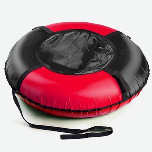 Санки спортивные надувные Saimaa «Вихрь. Эконом», красно-черные 80 см