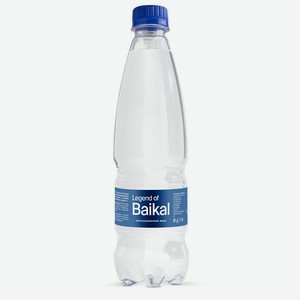 Вода питьевая LEGEND of BAIKAL негаз 0,5л пэт