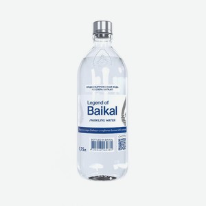 Вода питьевая LEGEND of BAIKAL негаз; газ 0,75л ст/б