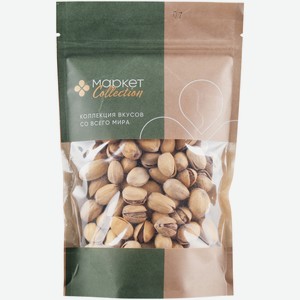 Орехи фисташки в скорлупе жареные соленые Market Collection,120г